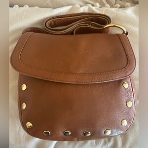 Hammitt Brown Leather Shoulder Bag!Long cross body strap.